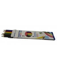 Цветные деревянные карандаши GIOTTO COLORS 3.0 , 6 шт., 276800