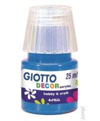 Акриловая краска "Giotto. Decor Acrylic", 25 мл, синяя 