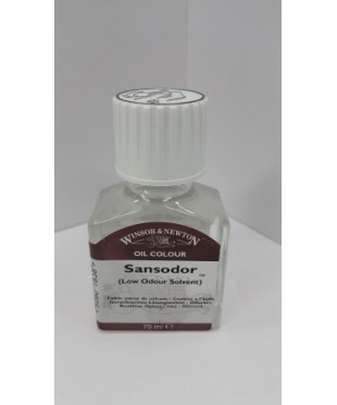 Разбавитель масляных красок Winsor & Newton, без запаха, сансодор, 75 мл