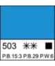 Краска акриловая серия Ладога  2204503  Церулиум (А), туба 46 мл