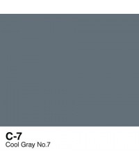 Маркер COPIC Classic двухсторонний, C7, цвет Cool Grey 7