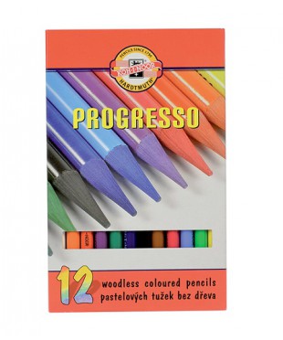  8756012007PZ Набор  цветных карандашей 12цв.,в лаке, без дерева, в картонной упак.