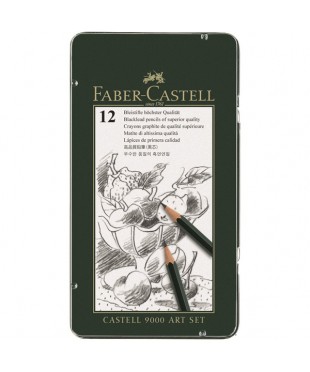 Карандаш чернографитный Faber-Castell,  Castell -9000