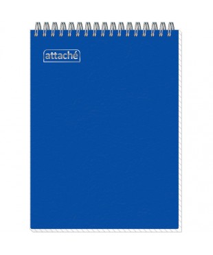 Блокнот Attache Ultimate Basics А5 80 листов синий в клетку на спирали, 204993