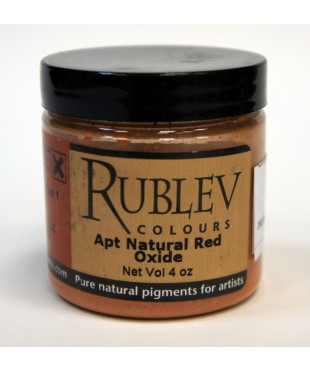 Пигмент RUBLEV,  450-5410 Apt Red Oxide 100 г.