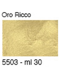 Паста для золочения металлик, 5503 цвет ORO RICCO, 30 мл