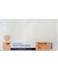 Бумага акварельная SAUNDERS WATERFORD, 760х560 мм, 300 г/кв.м, HP, цвет White 